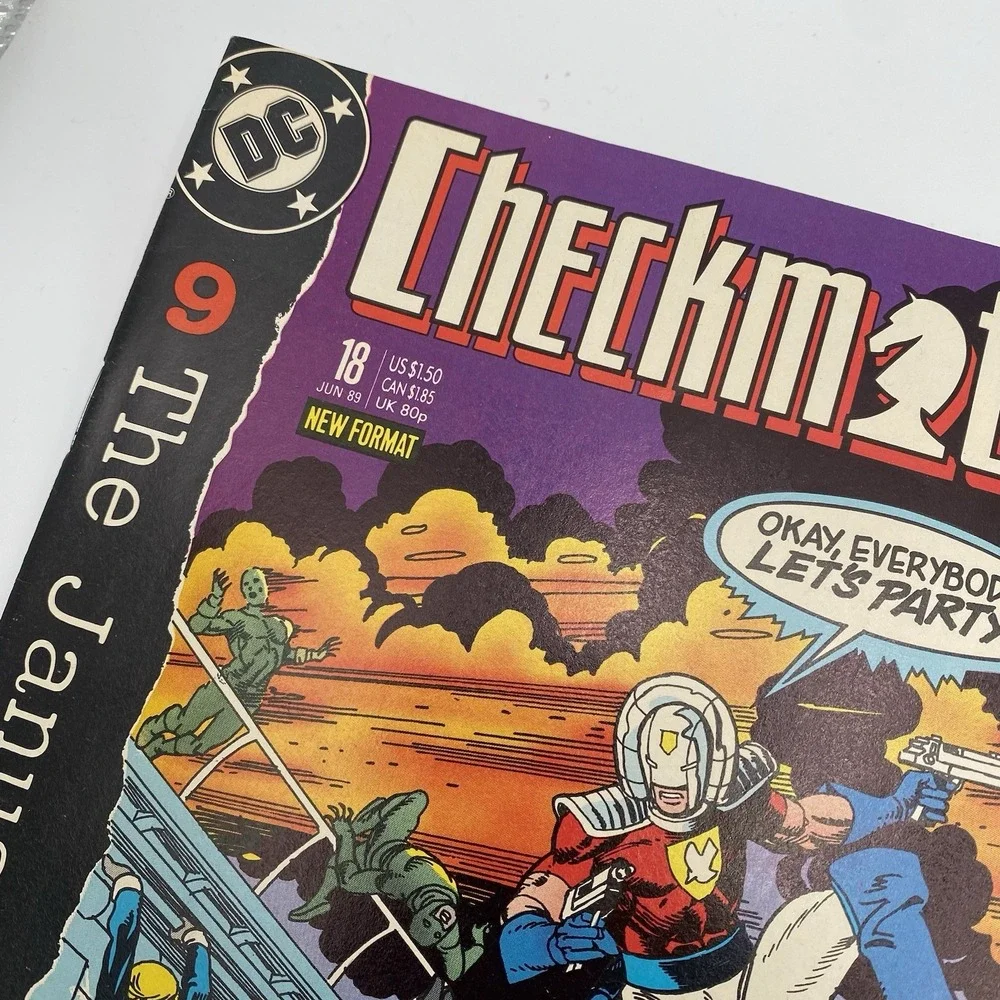 DC Checkmate‎ Comic Books Lot 7 Vintage 1990's 27,28,29,32,18,19 VGC